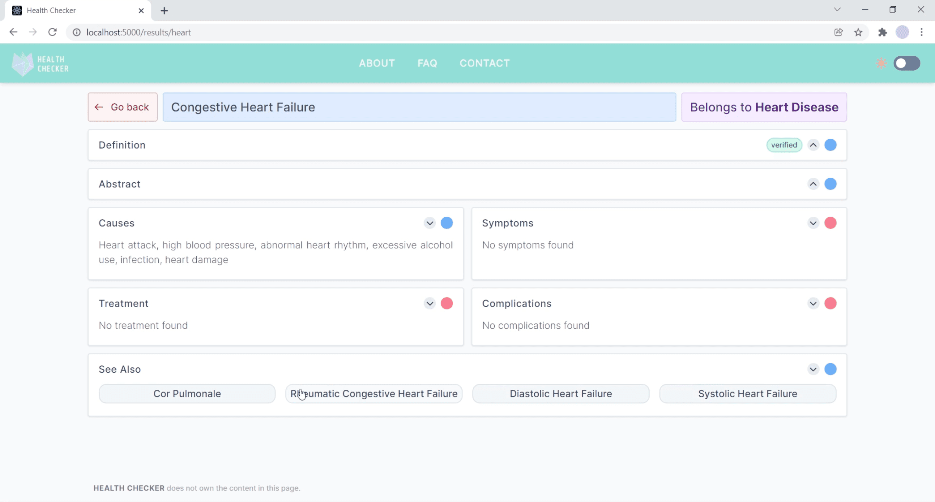 Health Checker: Media 4